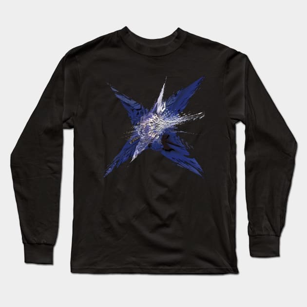 Brother Eye Long Sleeve T-Shirt by dammitfranky
